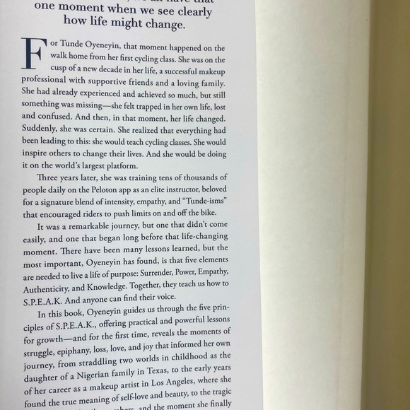 Speak Hardcover Book By Tunde - Picture 5 of 5